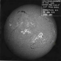 Specto-heliograph of the Sun